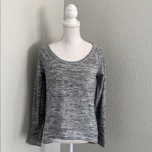 Athleta High Low Long Sleeved Top